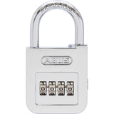Abus 160/40 Λουκέτο Ασφαλείας Επινικελωμένο Με Συνδυασμό 40mm