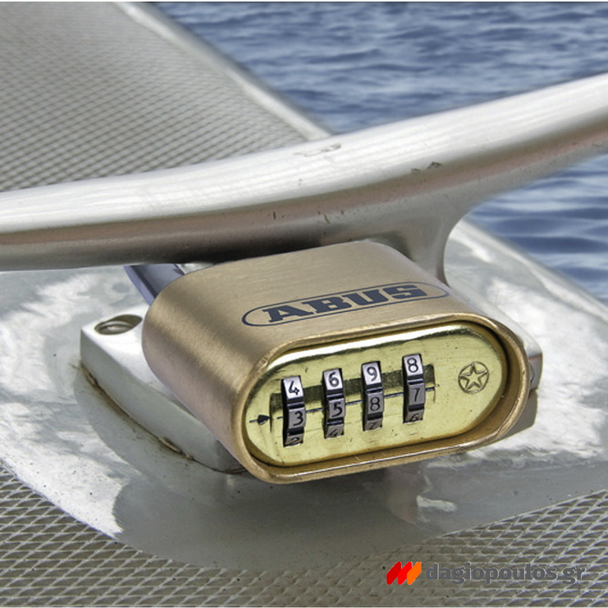 Abus 180IB/50 Λουκέτο Θαλάσσης Marine Με Συνδυασμό 50mm