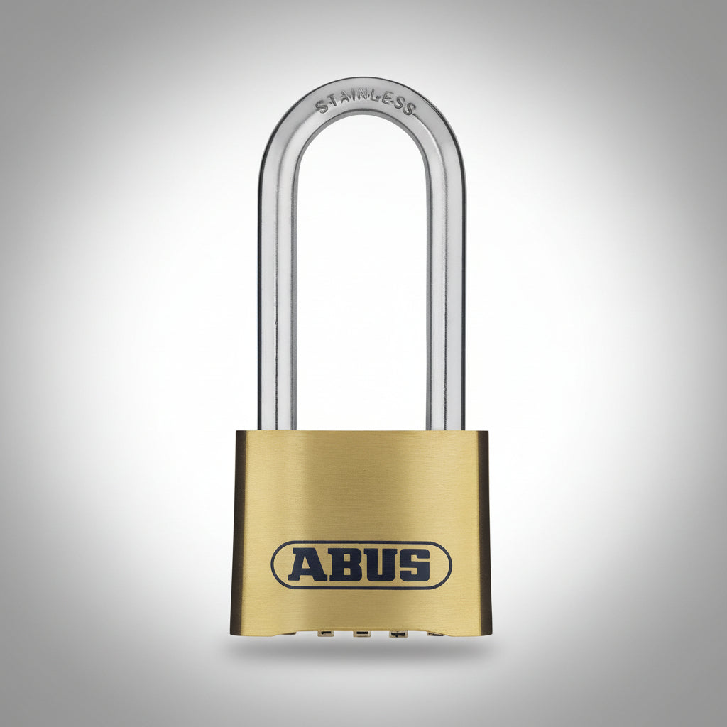 Abus 180IB/50 HB63 Λουκέτο Θαλάσσης Marine Με Συνδυασμό 50mm ΜΑΚΡΥΛΑΙΜΟ