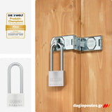 Abus 64Ti/50 ΗΒ80 Titalium Λουκέτο Ασφαλείας 50mm ΜΑΚΡΥΛΑΙΜΟ