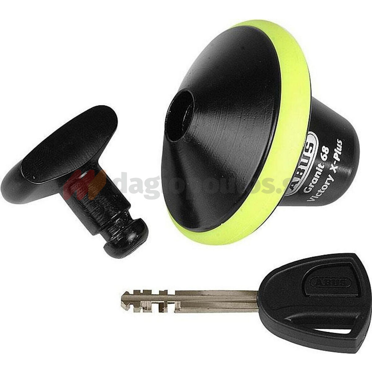 Abus 68 GRANIT™ Victory XPlus Half Κλειδαριά Μοτοσυκλέτας Δισκόφρενου