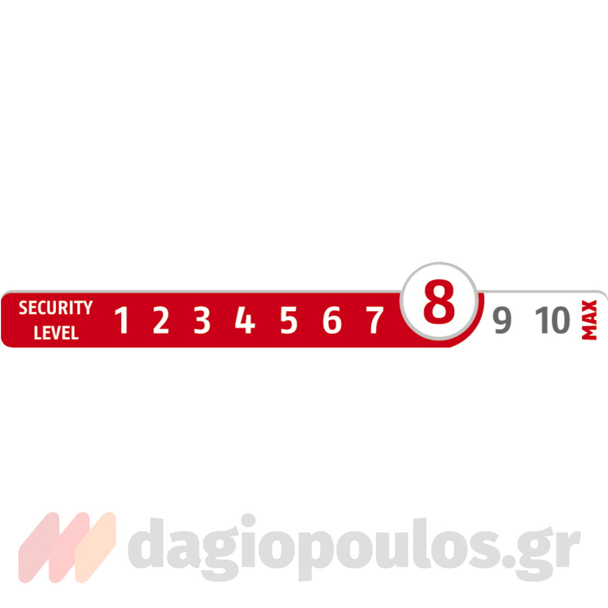 Abus 80Ti/50 Titalium Λουκέτο Υψηλής Ασφάλειας 50mm