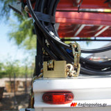 Abus 82/63 Monoblock Λουκέτο Πείρου (Τάκος) Ορειχάλκινος Με Ατσάλινο Πείρο 63mm