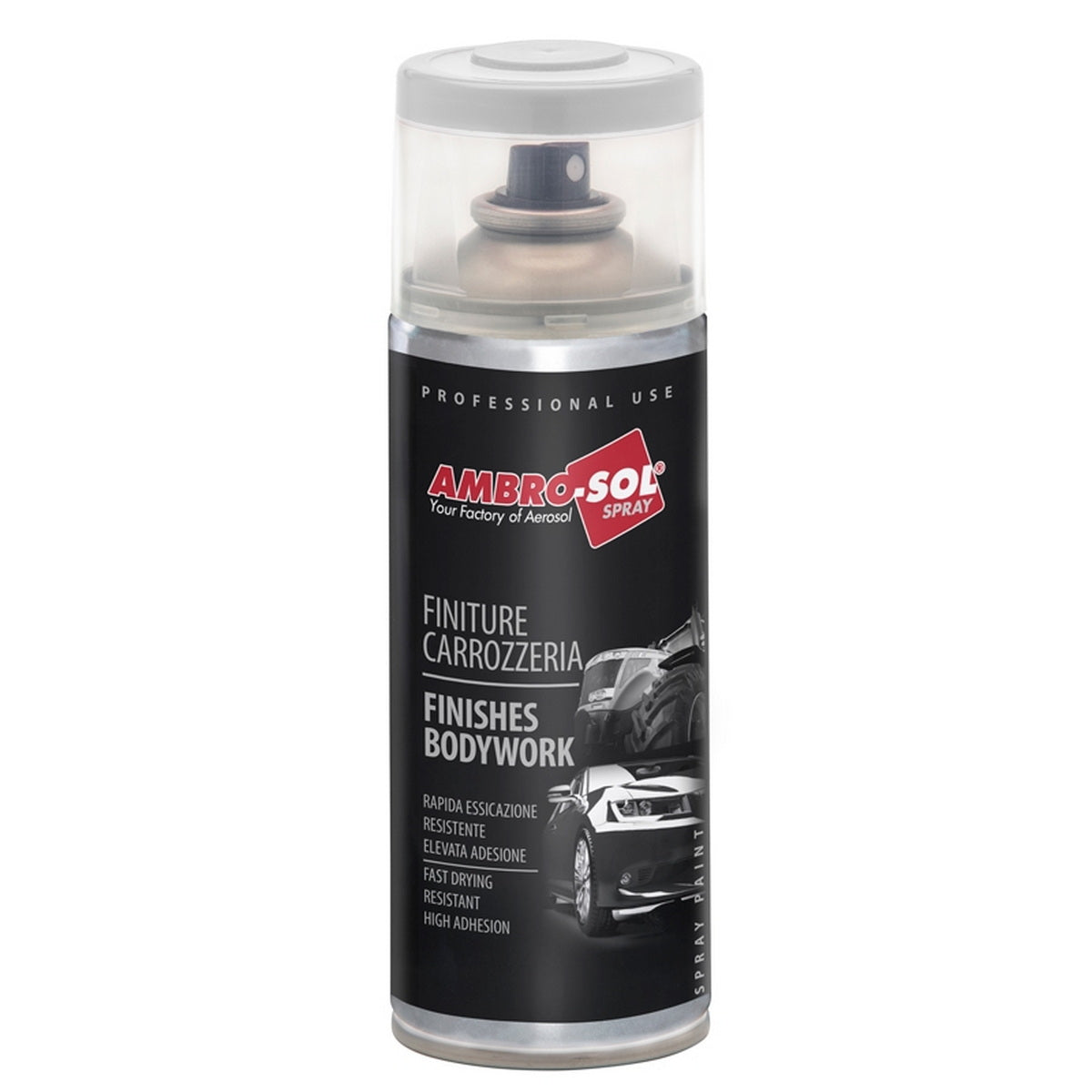 AmbroSol Finiture Carrozeria Spray Ακρυλικό Σπρέυ Βαφής Ζάντας Ασημί 400ml