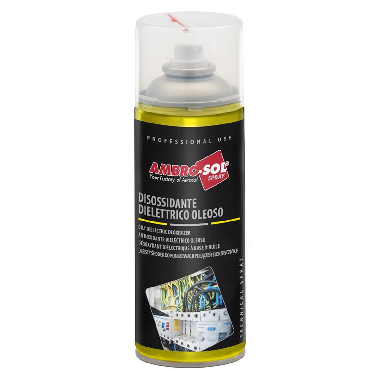 Ambrosol Disossidante Dielettrico Oleoso Spray Επαφών ΜΕ ΛΑΔΙ 400ml