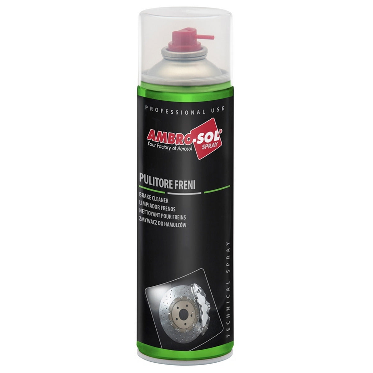 Ambrosol Pulitore Freni Spray Καθαριστικό Φρένων Οχημάτων 500ml