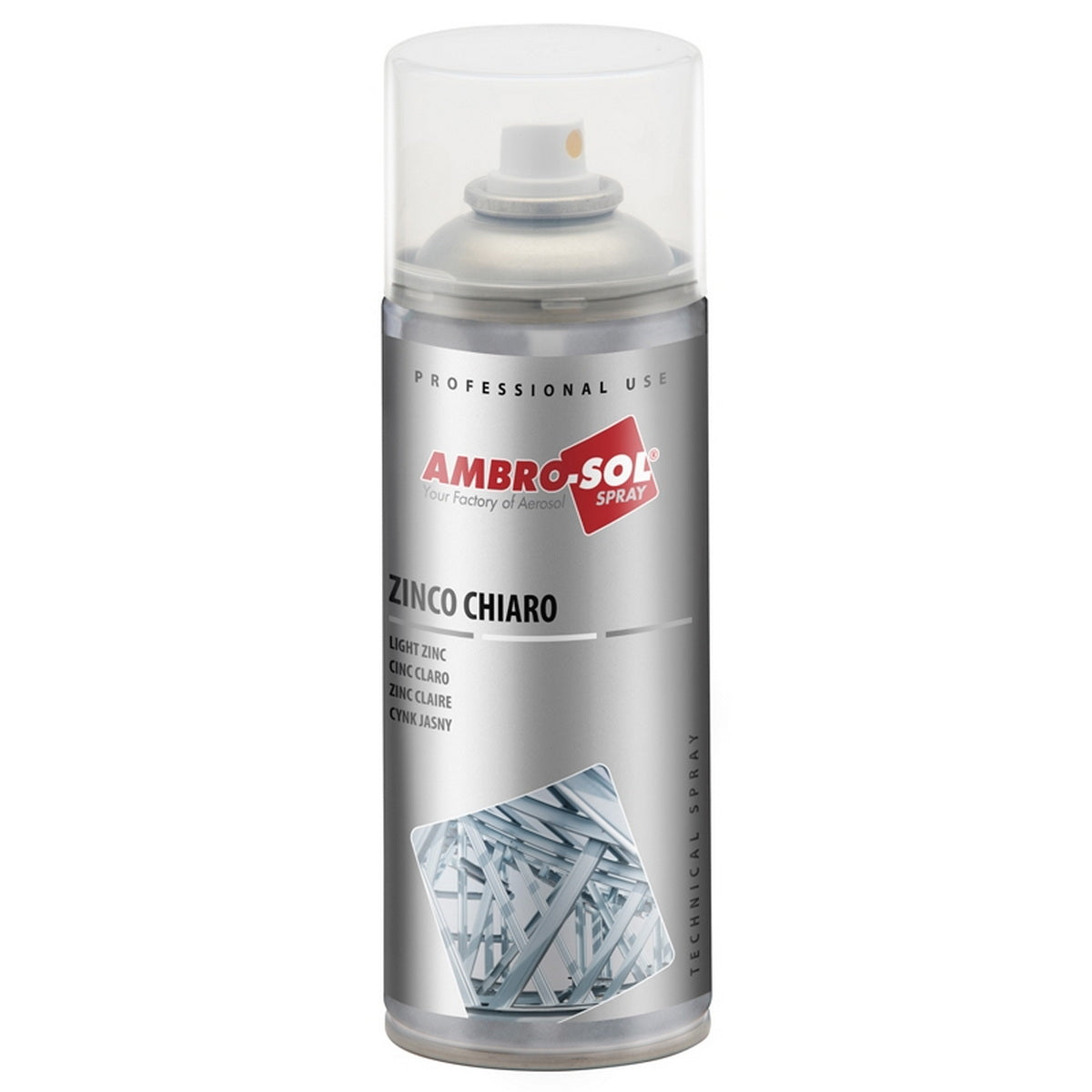 Ambrosol Zinco Chiaro Spray Ψυχρού Γαλβανίσματος 400ml