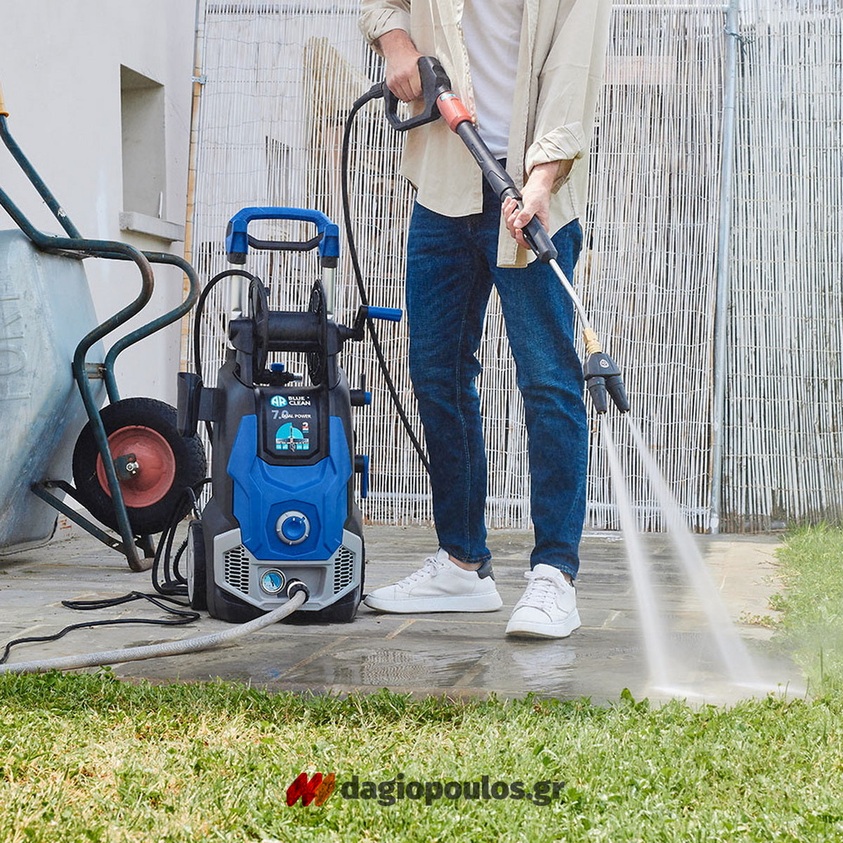Annovi Reverberi 7.0 Dual Power DPS Series 15343 Πλυστικό Ρεύματος Υψηλής Πίεσης 160Bar 700Ltr/hr