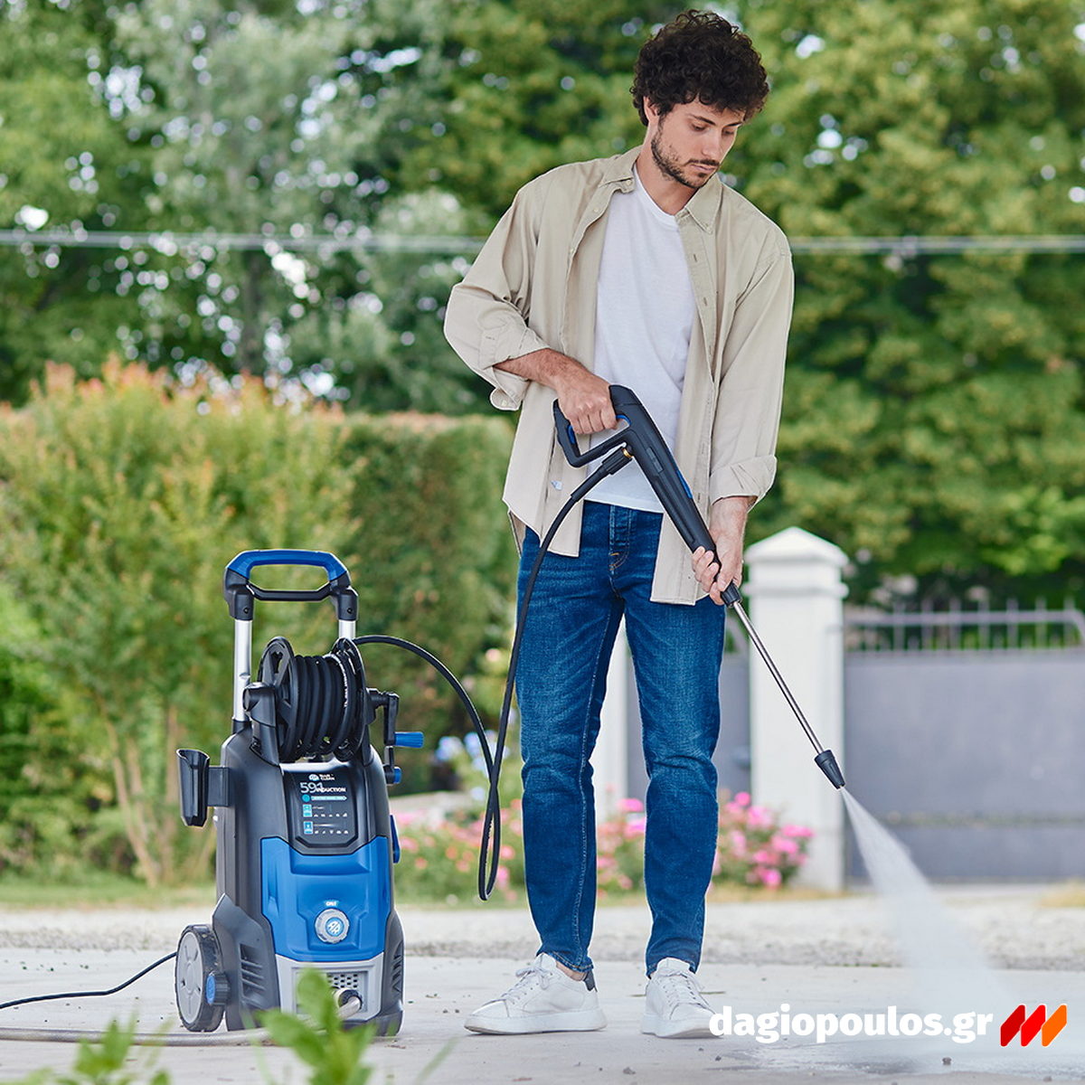 Annovi Reverberi AR-591 Series 5 14990 Πλυστικό Ρεύματος Υψηλής Πίεσης 180Bar 600Ltr/hr