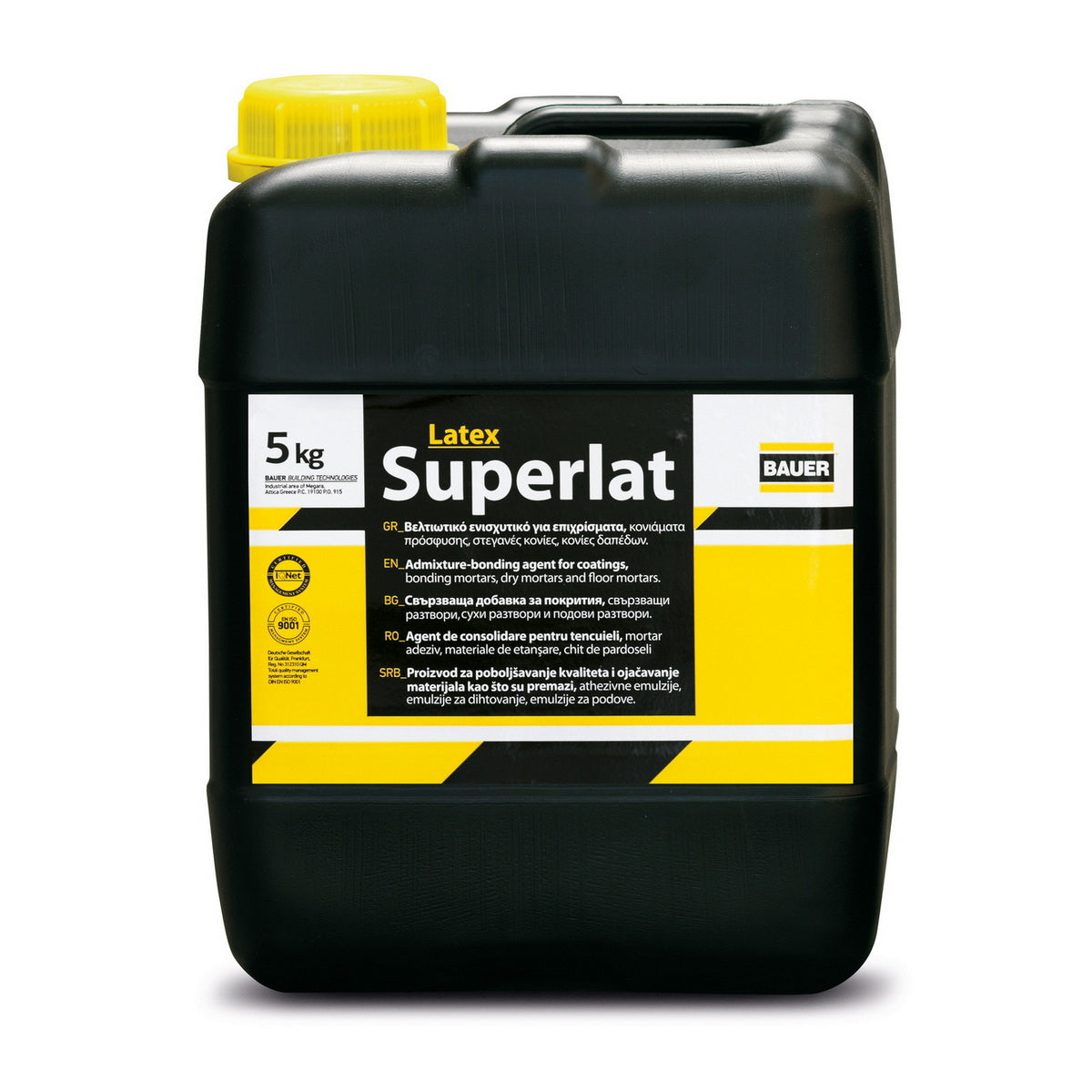 Bauer Superlat Latex Πολυμερές Βελτιωτικό Πρόσφυσης και Ελαστικοποιητικό Τσιμεντοκονιών