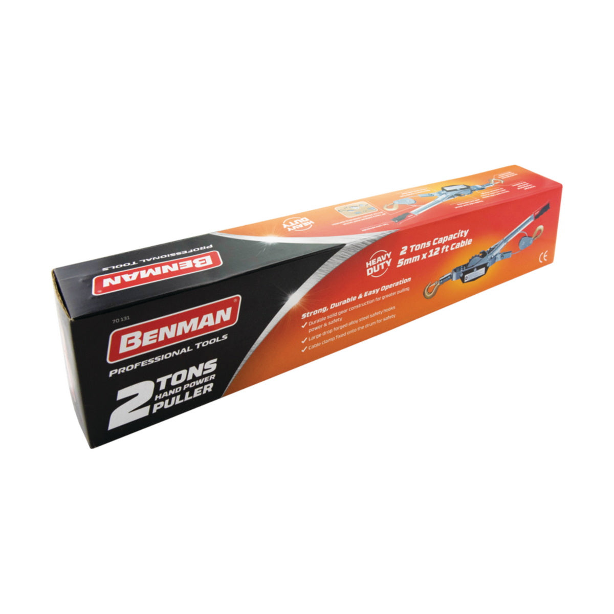 Benman 70131 Κρικοπάλαγκο Επαγγελματικό 2 Τόννων