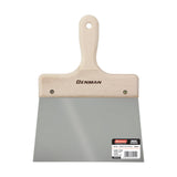 Benman 70913 Spatula Ξύλινη Λαβή Φαρδιά Μακριά Λάμα Ανοξείδωτη 180mm