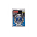 Benman 72411 Βούρτσα Συρμάτινη (Συρματόβουρτσα) Γωνιακού Τροχού Με Κούρμπα (Κυρτή) M14 115mm Πλεκτή (Κοτσίδα) ΑΝΟΞΕΙΔΩΤΗ