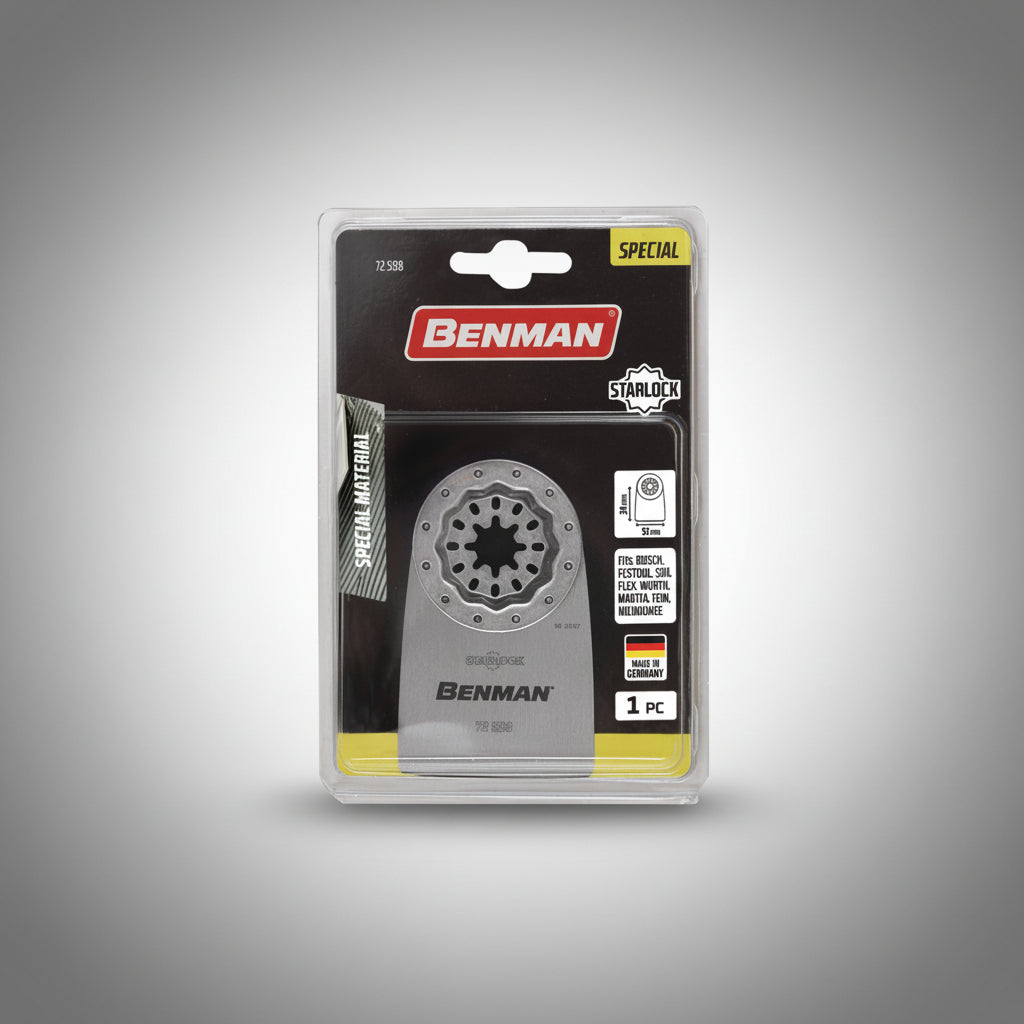 Benman 72598 Λάμα Πολυεργαλείων Starlock Αφαίρεσης Σιλικόνης & Αρμόστοκων