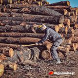 Benman 77237 Τσεκούρι DIN 7294B Με Ξύλινη Λαβή 1600gr