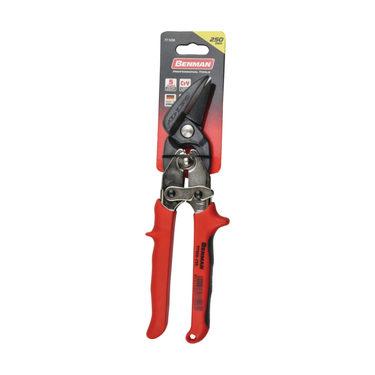 Benman 77508 Ψαλίδι Λαμαρίνας 250mm Αριστερής Κοπής