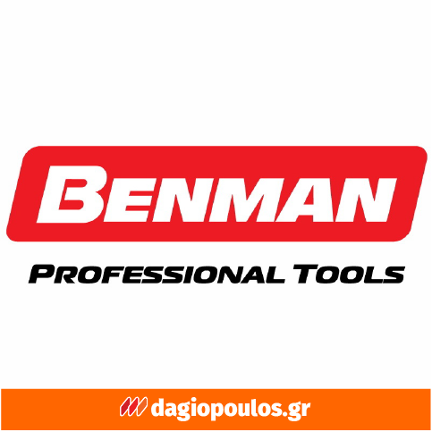 Benman Επαγγελματικό Μυστρί Πλακάδων Ίσιο Με Πλαστική Λαβή