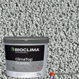 Bioclima ClimaTop Granite Ακρυλικό Παστώδες Διακοσμητικό Τελικό Επίχρισμα 25kgr KM1006 GREY SKY