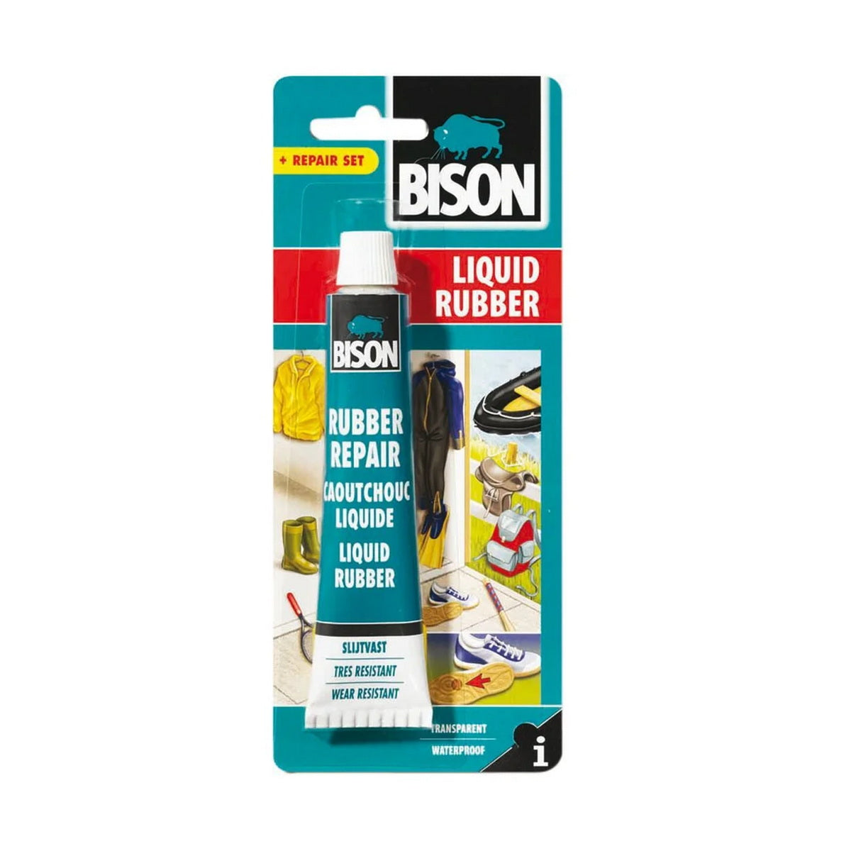 Bison Liquid Rubber Κόλλα Υγρό Λάστιχο 50ml