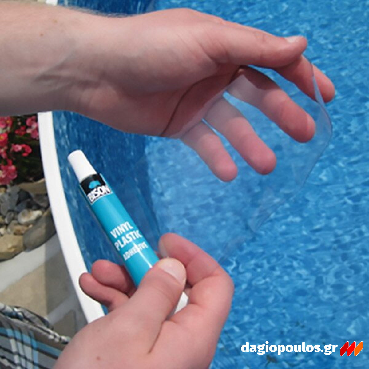 Bison Vinyl Plastic Κόλλα Βινυλικών & Μαλακών Πλαστικών 25ml
