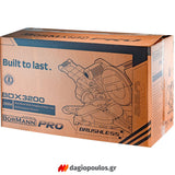 BORMANN Pro BDX3200 Επαγγελματικό Ηλεκτρικό Φαλτσοπρίονο Radial Συρόμενο Επαγωγικό 2000W 305mm