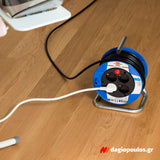 Brennenstuhl Garant Kompakt 1079180004 IP20 Μπαλαντέζα Ρεύματος Σε Καρούλι Με Καλώδιο H05VV-F 3G1,5 x 15mtr