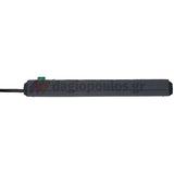 Brennenstuhl EcoLine Πολύπριζο 6 Θέσεων Με Διακόπτη και Προστασία 13.500A