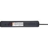 Brennenstuhl EcoLine Πολύπριζο 6 Θέσεων Με Διακόπτη και Προστασία 13.500A