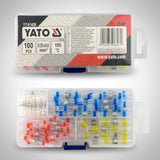 Yato YT-81450 Θερμοσυστελλόμενα με Κόλλα 0,256mm² Σετ 100 Τεμ