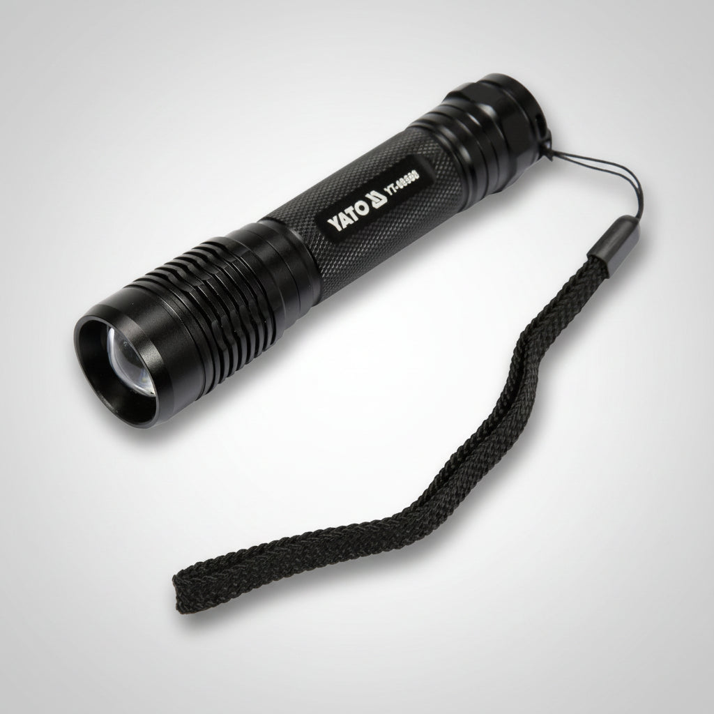 Yato YT-08568 Φακός Χειρός XP-G3 CREE LED Επαναφορτιζόμενος USB 6W 500 Lumens