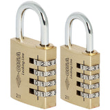 Cisa 21190.20 Λουκέτο Ορειχάλκινο Με Συνδυασμό 20mm
