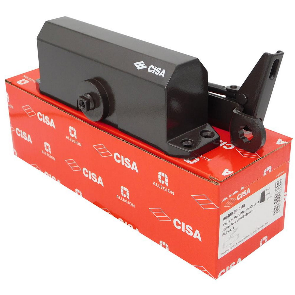 Cisa 60470 Μηχανισμός Επαναφοράς Θυρών (Σούστα) Ρυθμιζόμενος 80Kg ΚΑΦΕ
