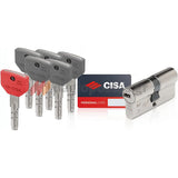 Cisa ASIX P8 0Q310 Κύλινδρος Υπερασφαλείας Με 5 Κλειδιά ΝΙΚΕΛ