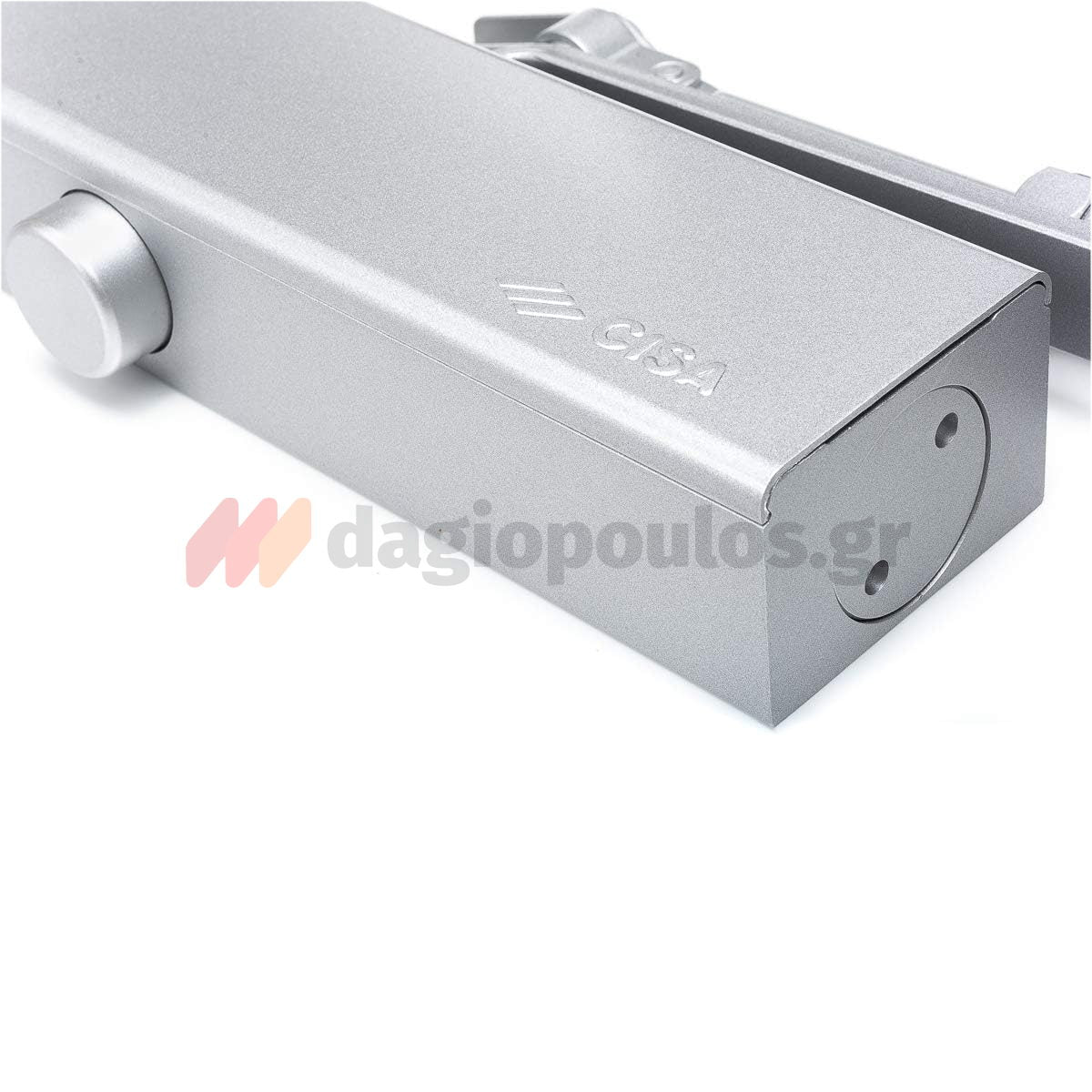Cisa C1511 Μηχανισμός Επαναφοράς Θυρών (Σούστα) Ρυθμιζόμενος 80kg Με Στοπ ΑΣΗΜΙ
