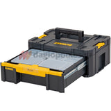 DeWalt DWST1-70705 T-Stak Εργαλειοθήκη Συρταριέρα Με Organiser & 6 Κύπελα Θήκες 17.3" 9.5Ltr