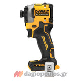 DeWalt DCF850NT-XJ Brushless Παλμικό Κατσαβίδι Μπαταρίας 18V Li-Ion SOLO & Βαλίτσα T-Stak