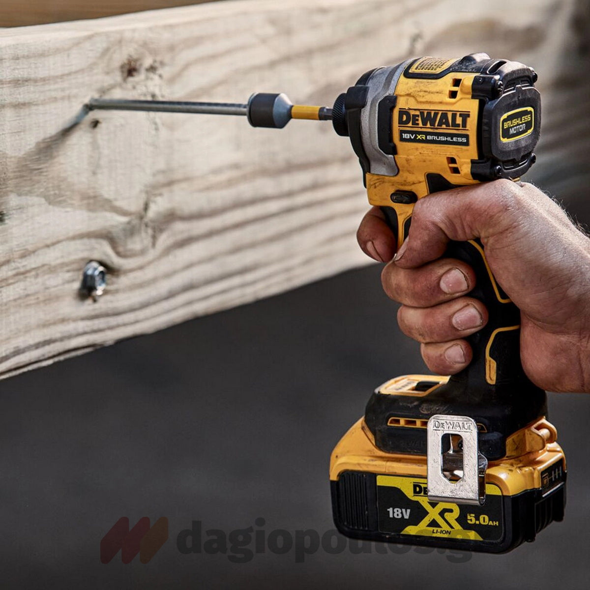 DeWalt DCK2050H2T-QW Brushless Συλλογή Κρουστικό Δραπανοκατσάβιδο & Παλμικό Κατσαβίδι 18V Li-Ion Με 2 Μπατ.5.0Ah - Φορτιστή - Βαλίτσα T-Stak