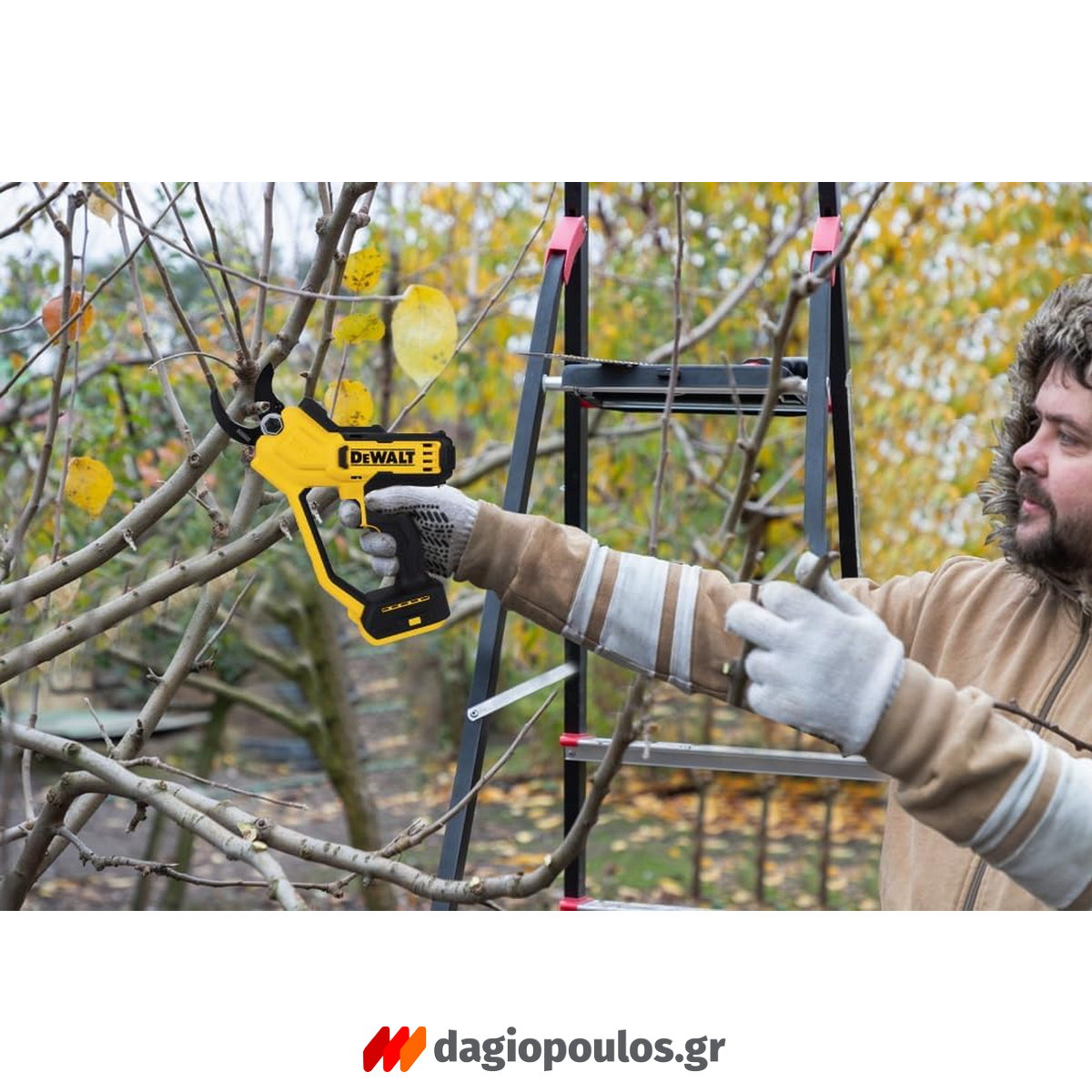 DeWalt DCMPP568N-XJ Brushless Ψαλίδα Κλαδέματος (Κλαδευτήρι) Μπαταρίας 18V Li-Ion SOLO