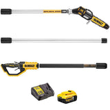 DeWalt DCMPS567P1-QW Brushless Τηλεσκοπικό Αλυσοπρίονο (Κονταροπρίονο) XR Li-Ion 18V 20cm Με Μπαταρία 5.0Ah
