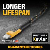 DeWalt 131 1325DWG Ενισχυμένο Καλώδιο USB-A σε Lightning 1.8mtr