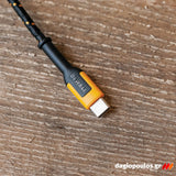 DeWalt 1311354DWG Ενισχυμένο Καλώδιο Type-C σε Type-C 1.8m
