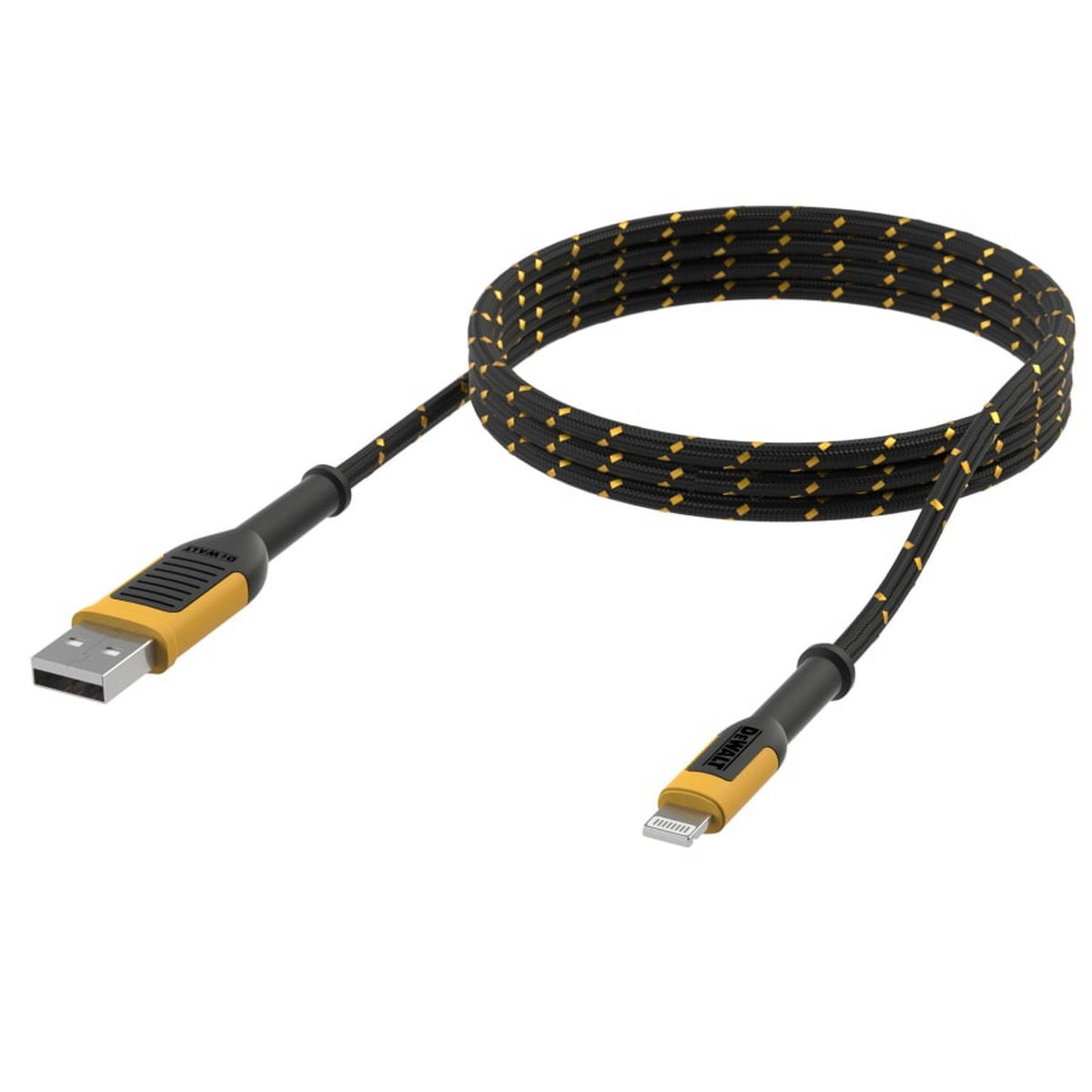 DeWalt 1311359DWG Ενισχυμένο Καλώδιο USB-A σε Lightning 1.2mtr