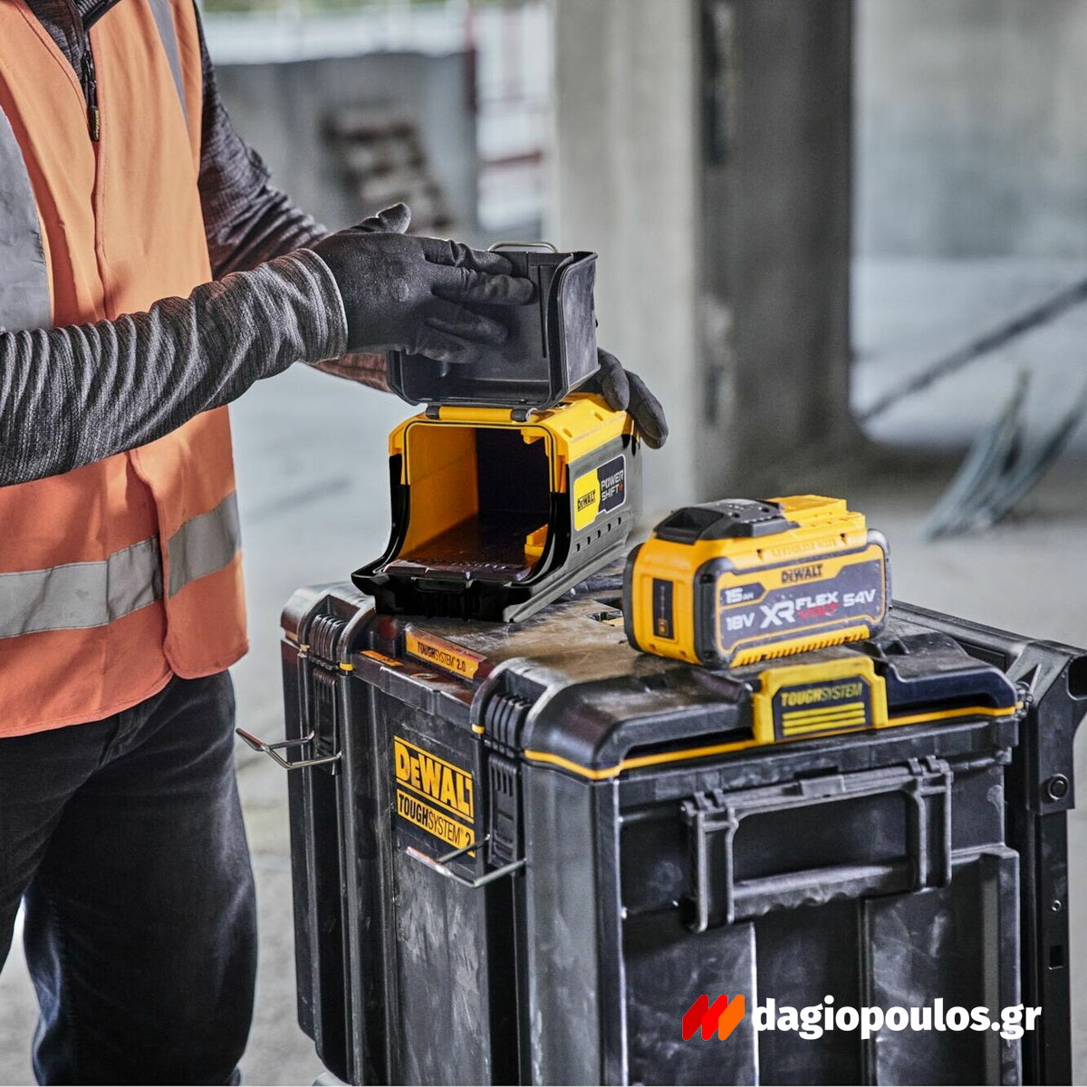 DeWalt DCAFVPS-XJ Προσαρμογέας-Αντάπτορας Μπαταριών FlexVolt Σε PowerShift