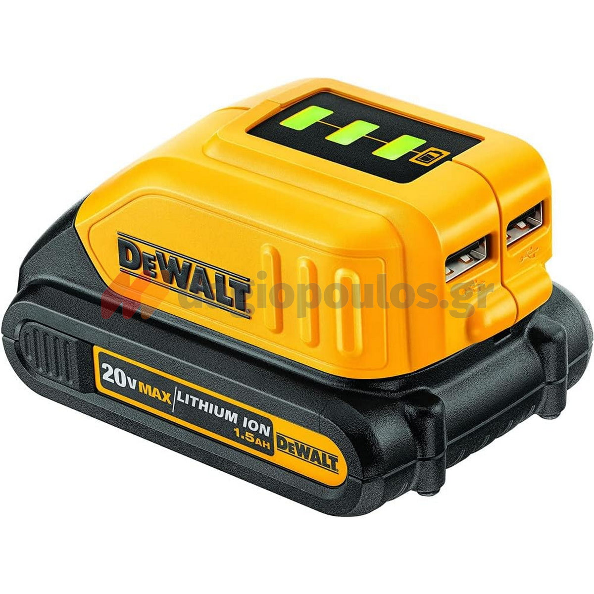 DeWalt DCB090 Αντάπτορας Φόρτισης XR Με Θύρα USB XR 10.8V-18.0V-54.0V Li-Ion