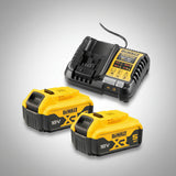 DeWalt DCB1104P2-QW Συλλογή Φορτιστής DCB1104 12-18V Με 2 Μπαταρίες DCB184 18V Li-Ion 5.0Ah