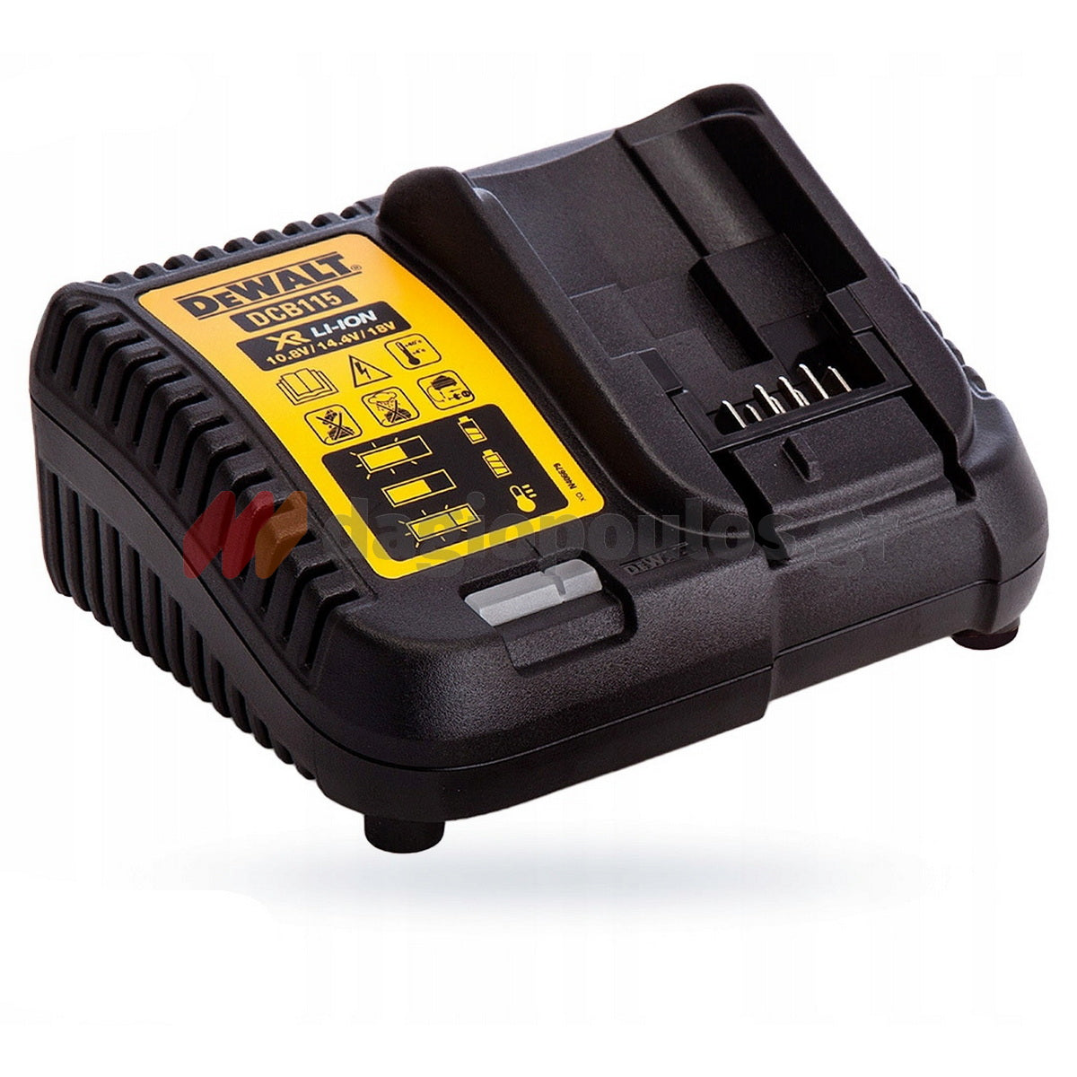 DeWalt DCB115D2-QW Σετ Φορτιστής DCB115 XR Flexvolt 18V Με 2 Μπαταρίες DCB183 18V Li-Ion XR 2.0Ah
