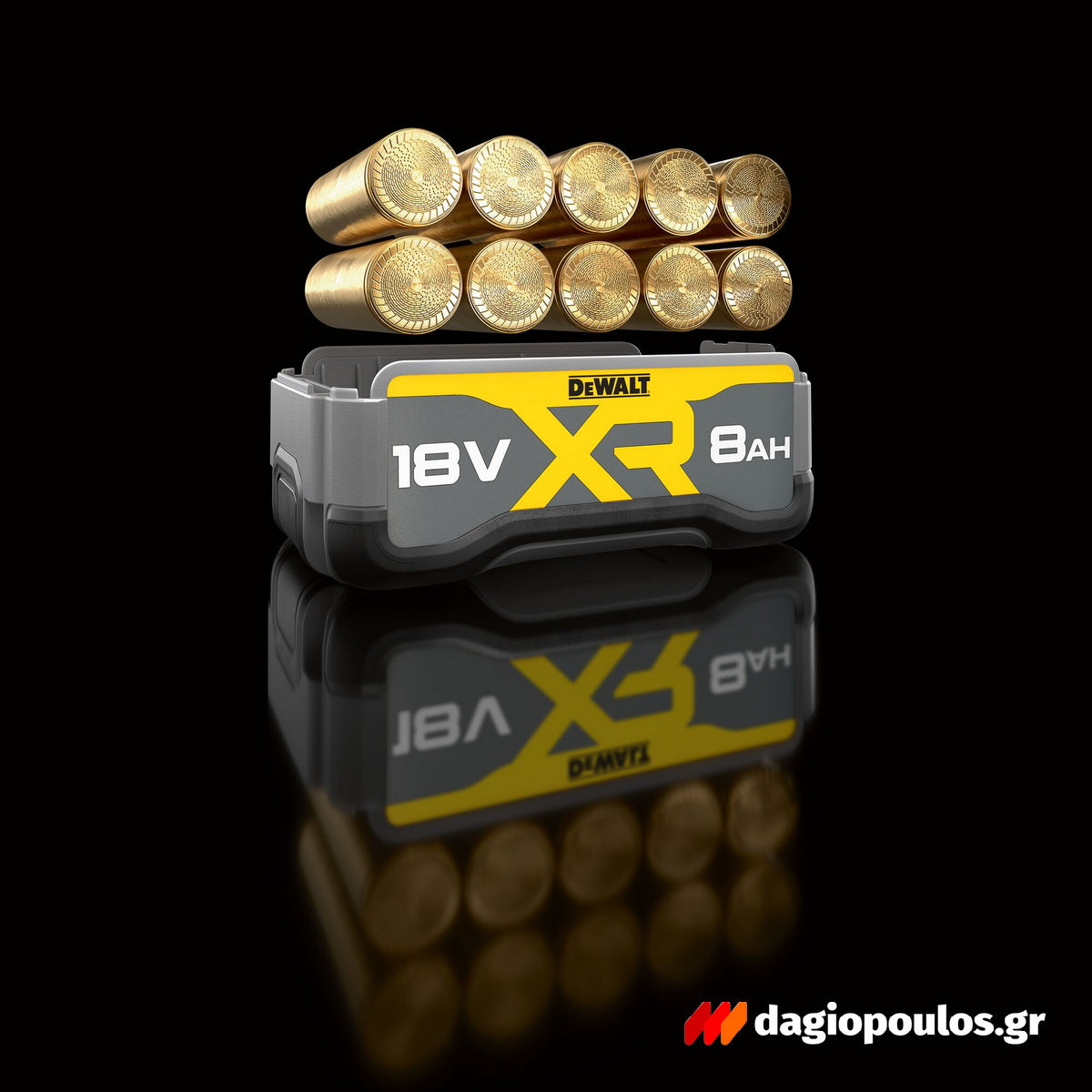 DeWalt DCB1880-XJ Επαναφορτιζόμενη Μπαταρία XR 18V Li-Ion 8.0Ah