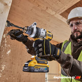 DeWalt DCD1007NT-XJ Brushless Κρουστικό Δραπανοκατσάβιδο Μπαταρίας 18V Li-Ion SOLO Με Βαλίτσα T-Stak