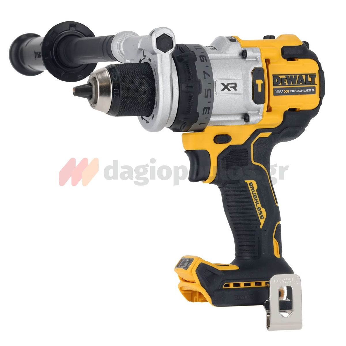 DeWalt DCD1007NT-XJ Brushless Κρουστικό Δραπανοκατσάβιδο Μπαταρίας 18V Li-Ion SOLO Με Βαλίτσα T-Stak