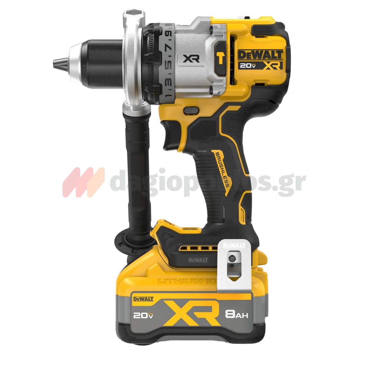 DeWalt DCD1007WW1T-QW Brushless Δραπανοκατσάβιδο Κρουστικό Μπαταρίας 18V Li-Ion Με Μπατ.8.0Ah - Φορτιστή - Βαλίτσα T-Stak